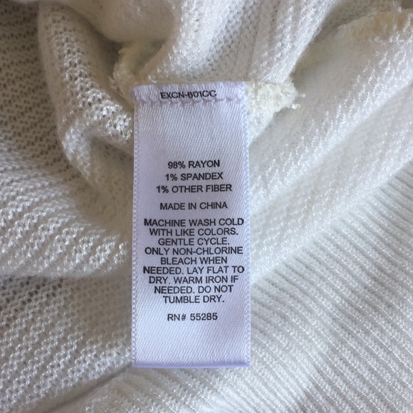 Express Scoop Neck and Back Sweater - Picture 7 of 7